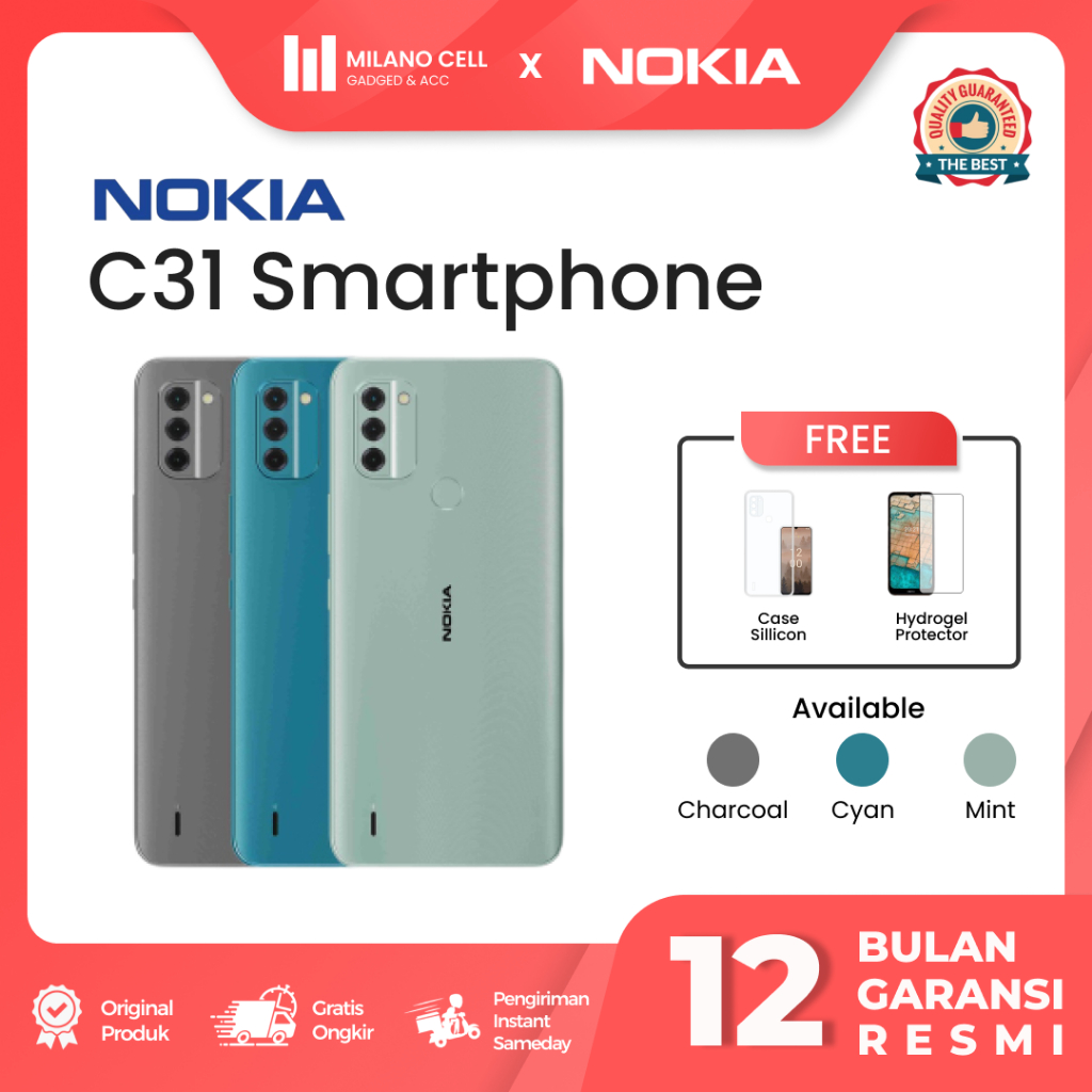 Jual Nokia C Gb Android Unisoc A Garansi Resmi Tam