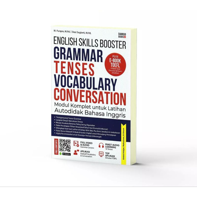 Jual BUKU ENGLISH SKILL BOOOSTER GRAMMAR TENSES VOCABULARY CONVERSATION