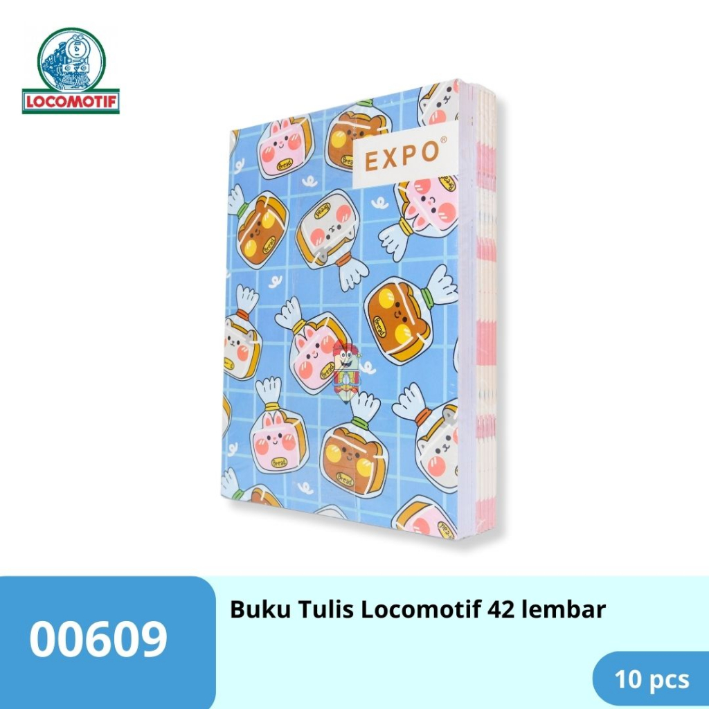 Jual Buku Tulis Locomotif Lembar Isi Pcs Shopee Indonesia