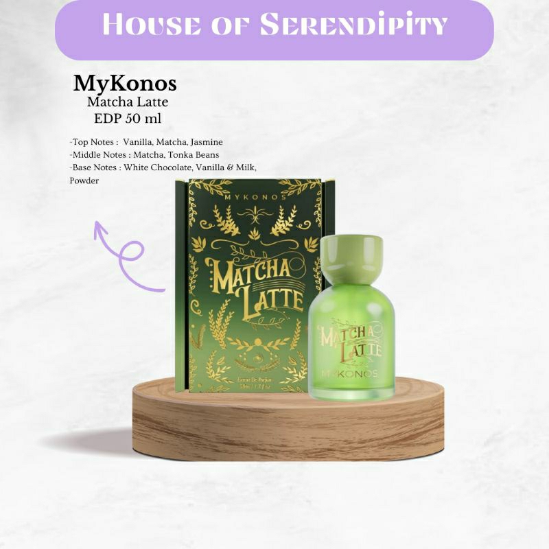 Jual PRE ORDER MYKONOS MATCHA LATTE EDP 50 ML Shopee Indonesia