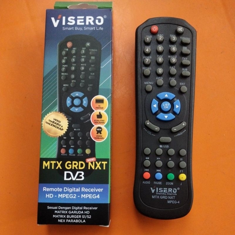 Jual Remote Nex Parabola Kuning Nex Parabola Merah Hijau Nex Garuda