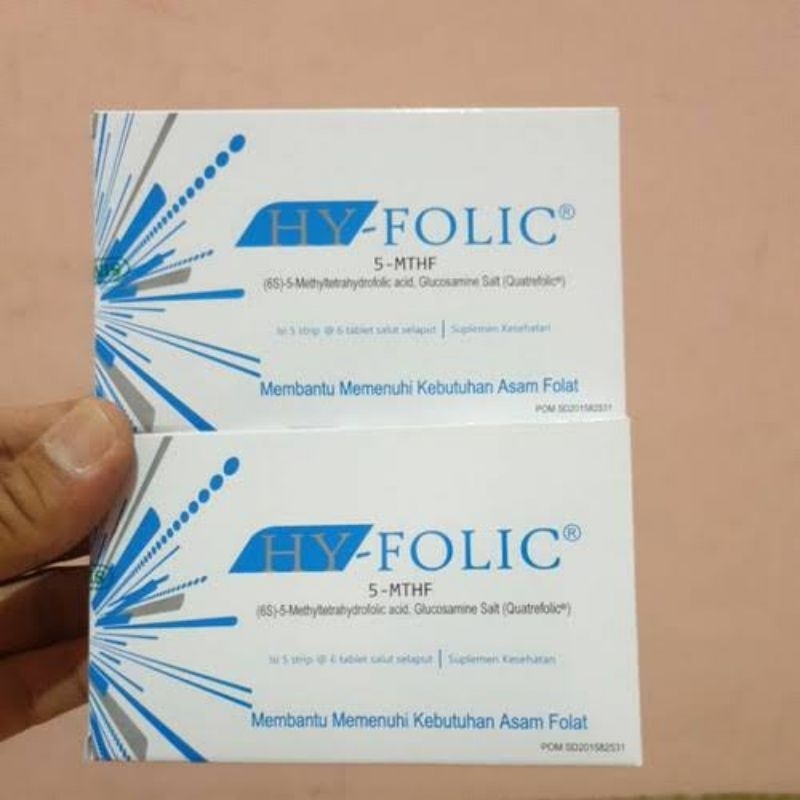 Jual Hy Folic HyFolic Suplemen Box Isi 30 Kapsul Shopee Indonesia