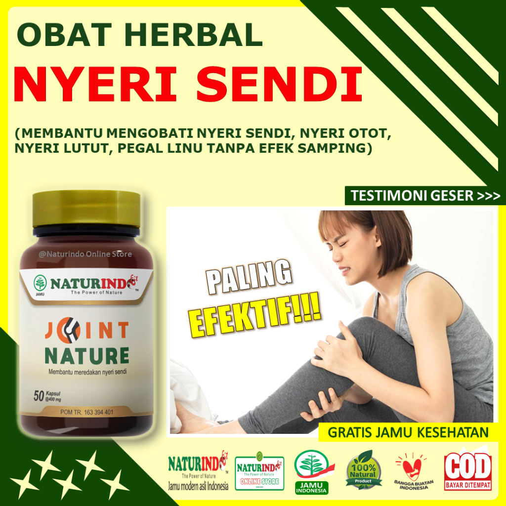 Jual Obat Nyeri Sendi Dan Tulang Pengapuran Osteoarthritis Pegal Linu