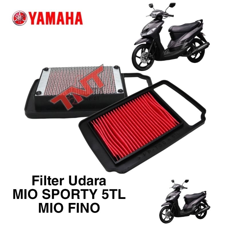 Jual Filter Udara Mio Sporty 5TL Saringan Udara Mio Lama Shopee Indonesia