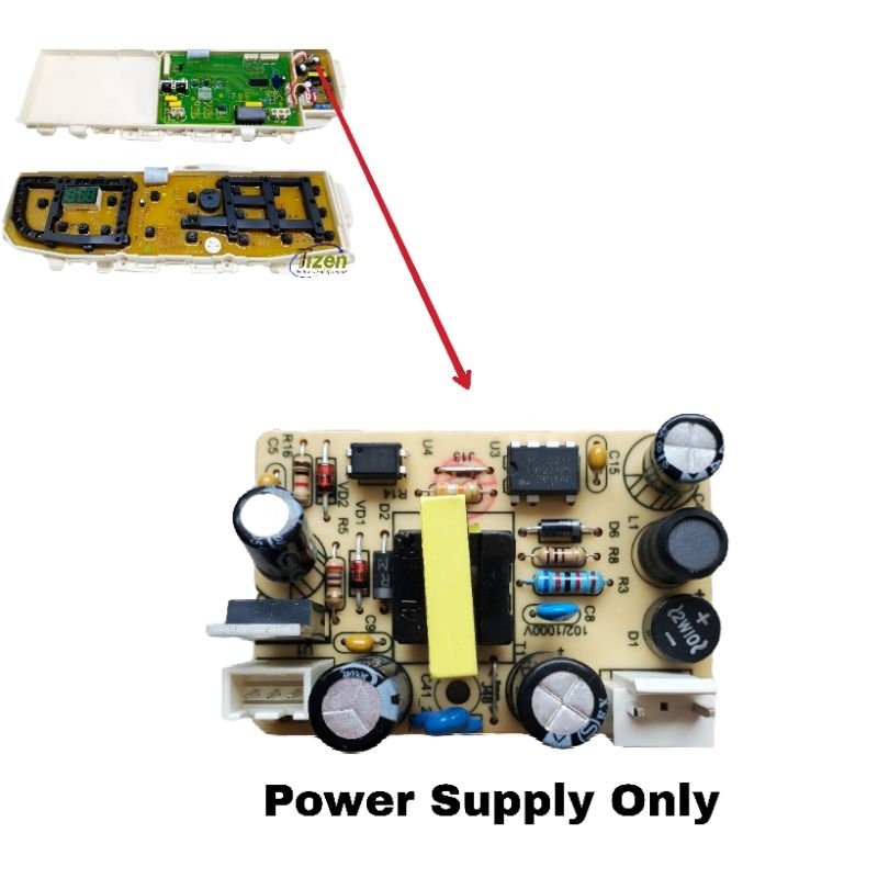 Jual Modul Pcb Mesin Cuci Samsung Tombol Power Supply Shopee Indonesia