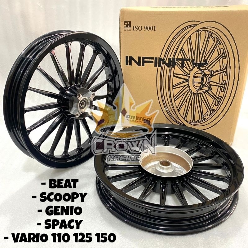 Jual Velg Power Infinity Ring 14 Beat Scoopy Genio Vario 110 125 150