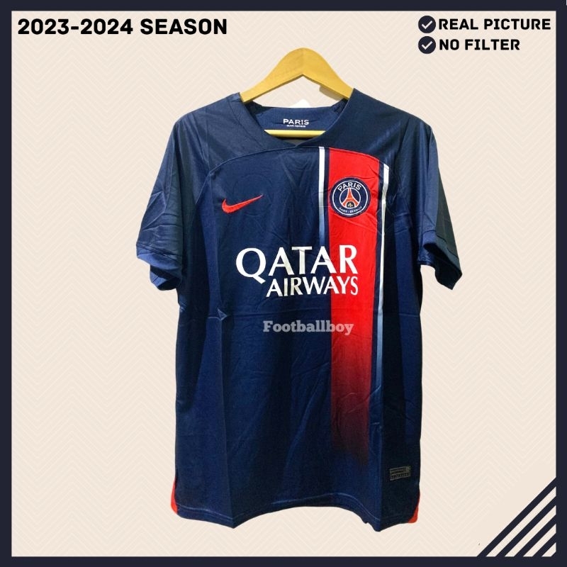 Jual Jersey Baju Bola PSG Home 2023 2024 Grade Ori Shopee Indonesia