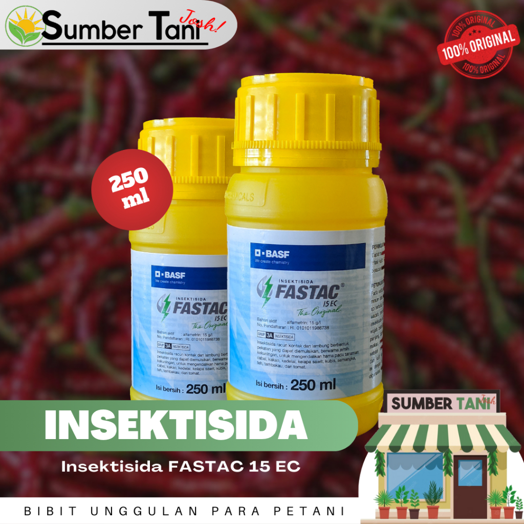 Jual INSEKTISIDA FASTAC 15 EC ISI 250 ML Shopee Indonesia