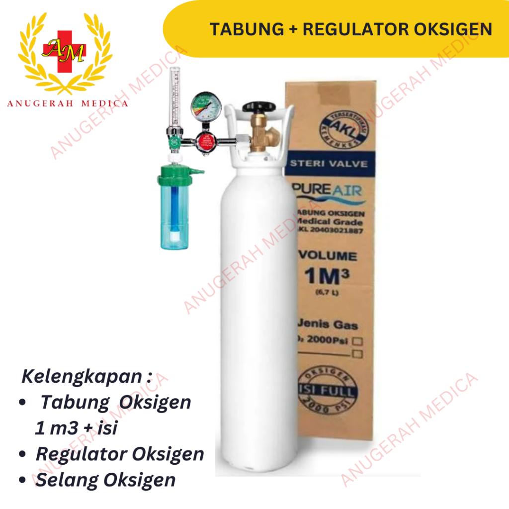 Jual Tabung Oksigen Meter Tabung Oksigen Meter Kibik Tabung Oxygen