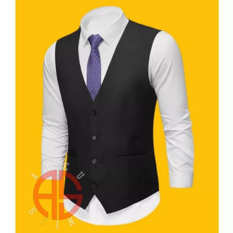 Jual Rompi Jas Formal Pria Jas Blazer Basic Premium Shopee Indonesia