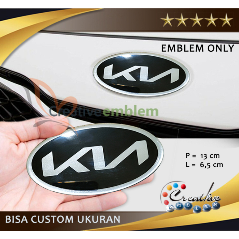 Jual Emblem Kap Logo Kia New Emblem Depan Pcs Shopee Indonesia