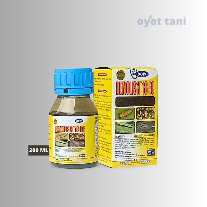 Jual Demolish 18EC 200ml Original Insektisida Kontak Lambung