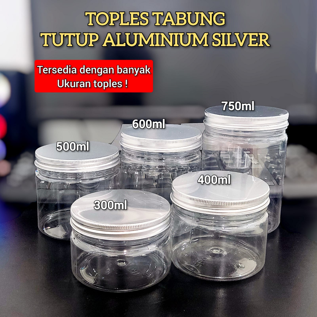 Jual Toples Tabung Tutup Aluminium Toples Plastik Tutup Aluminium