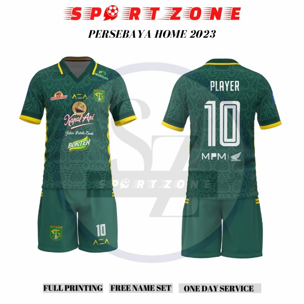 Jual Jersey Baju Bola Persebaya Home Premium Shopee Indonesia