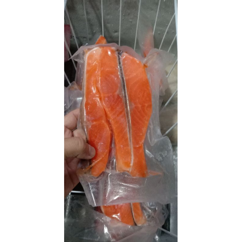 Jual Ikan Salmon Norwegian Grade Premium Ikan Salmon Bekasi Shopee