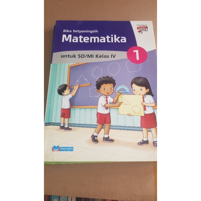 Jual Buku Matematika SD MI Kelas 4 Penerbit Masmedia Shopee Indonesia