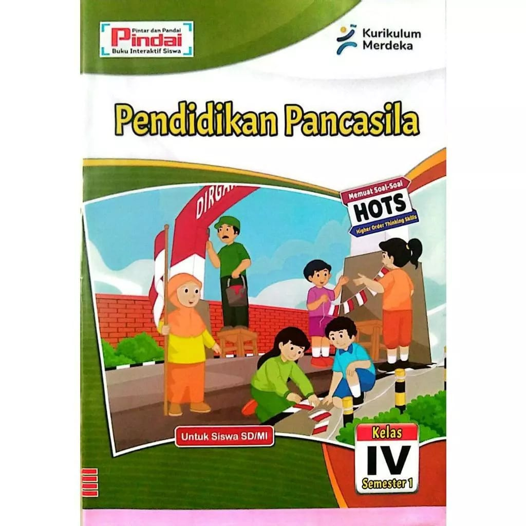 Jual Buku Lks Pkn Kelas Sd Mi Kurikulum Merdeka Semester Shopee