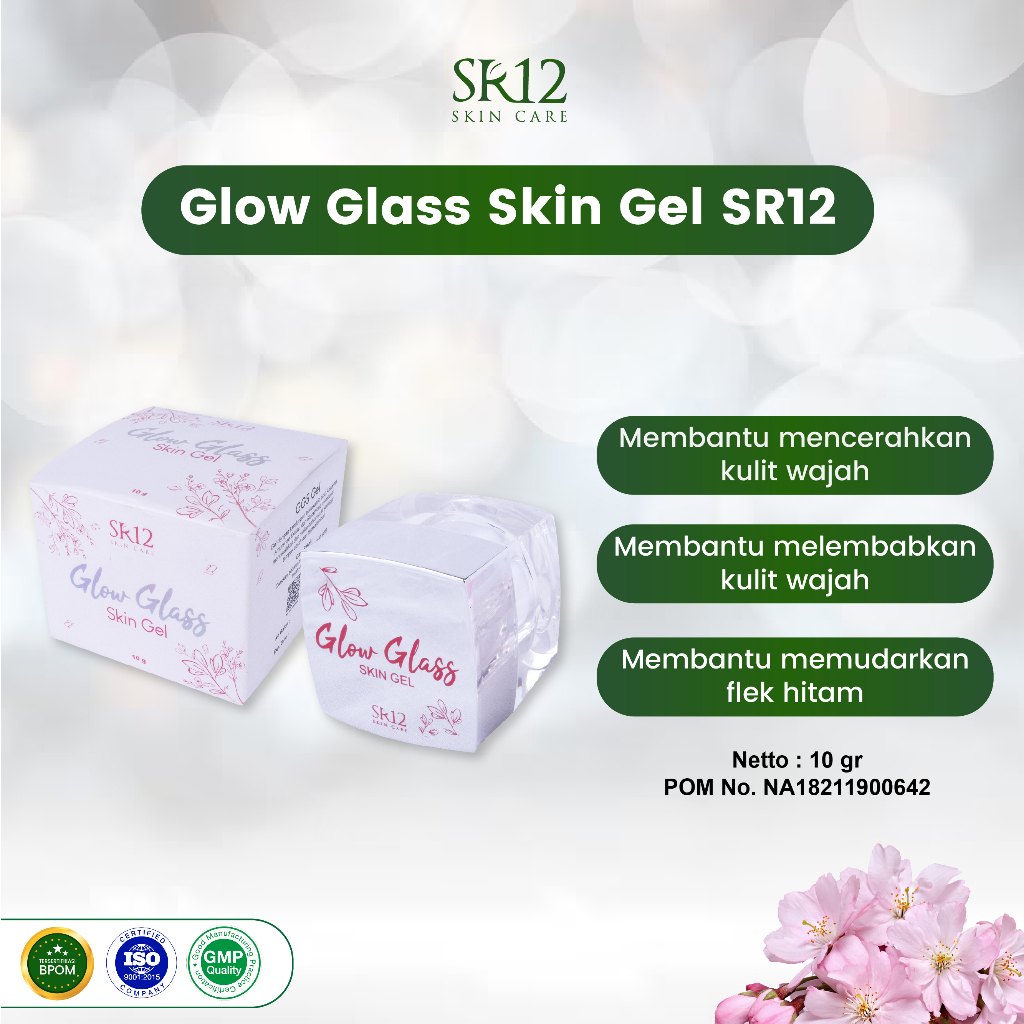 Jual Ggs Sr Glow Glass Skin Gel Mencerahkan Kulit Wajah