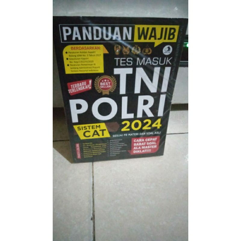 Jual Panduan Wajib Tes Masuk Tni Polri Shopee Indonesia