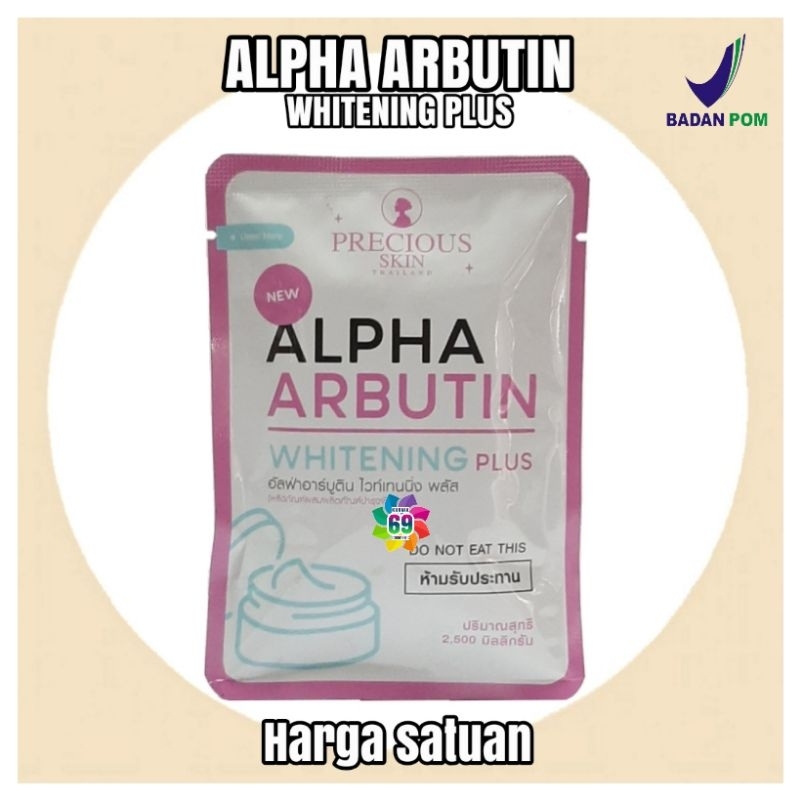 Jual ALPHA ARBUTIN 3PLUS WHITENING KAPSUL PRECIOUS SKIN BPOM Satuan