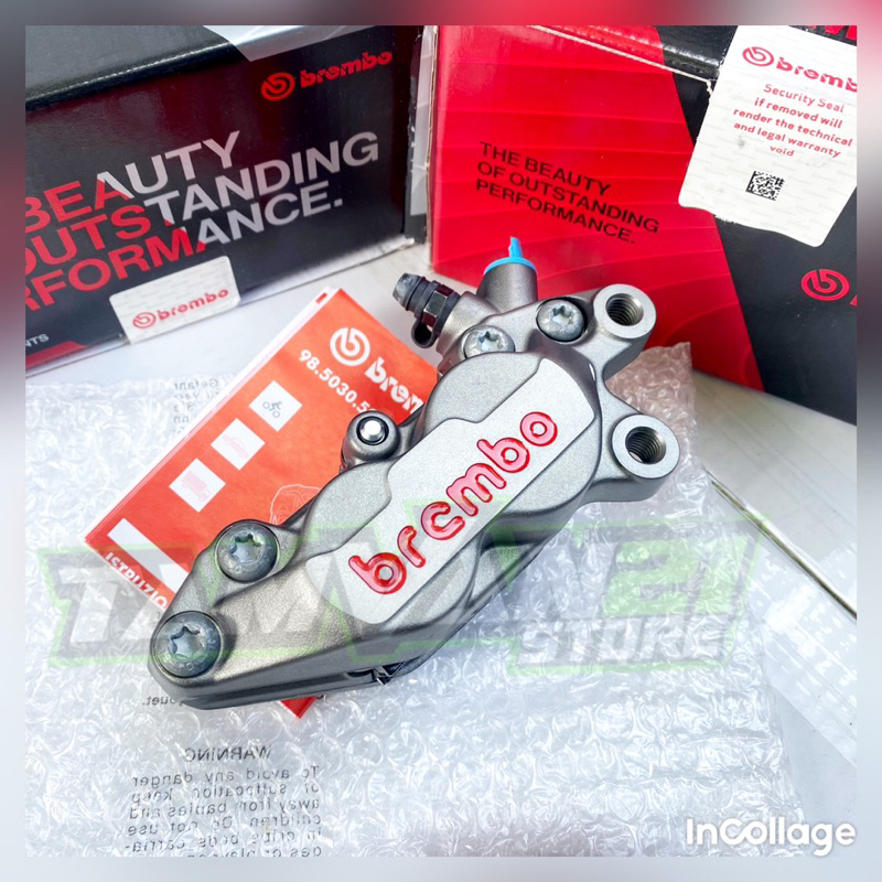 Jual Caliper Kaliper Brembo P Pin Red Logo Right Kanan Original