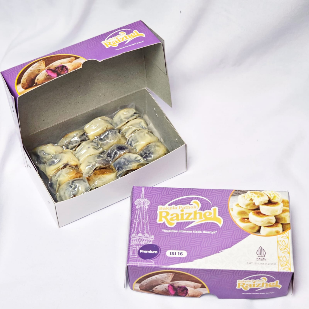 Jual Bundle Box Bakpia Basah Ubi Ungu Isi By Bakpia Raizhel