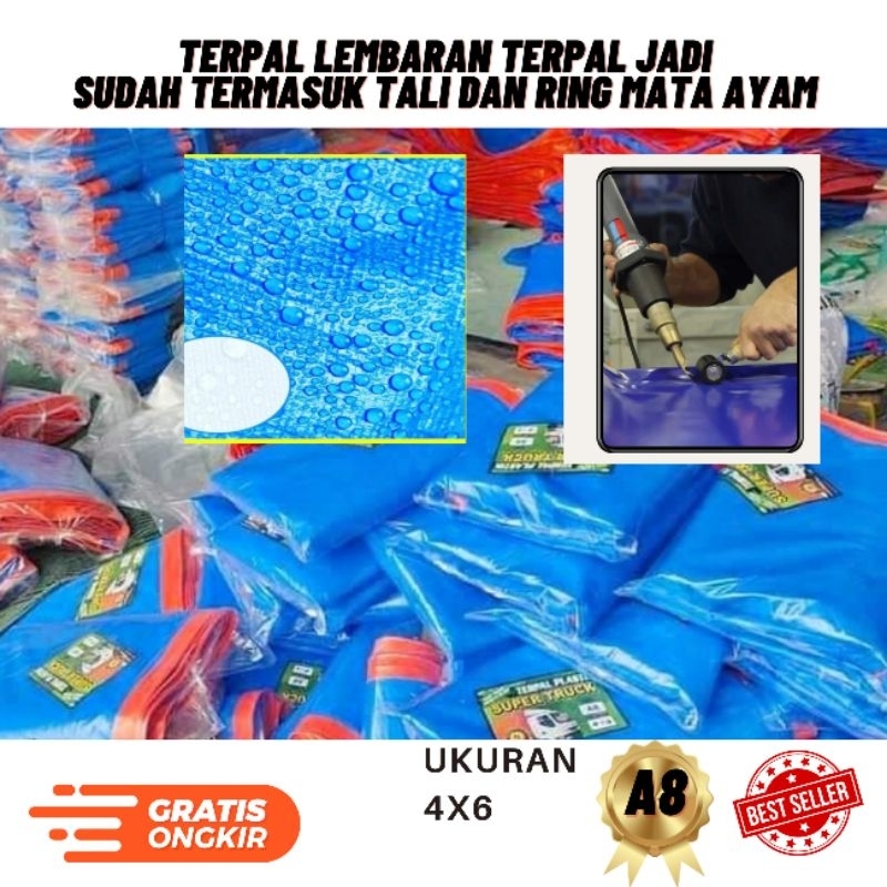 Jual Terpal Plastik Ukuran X Meter Lembaran Ketebalan A Dan A