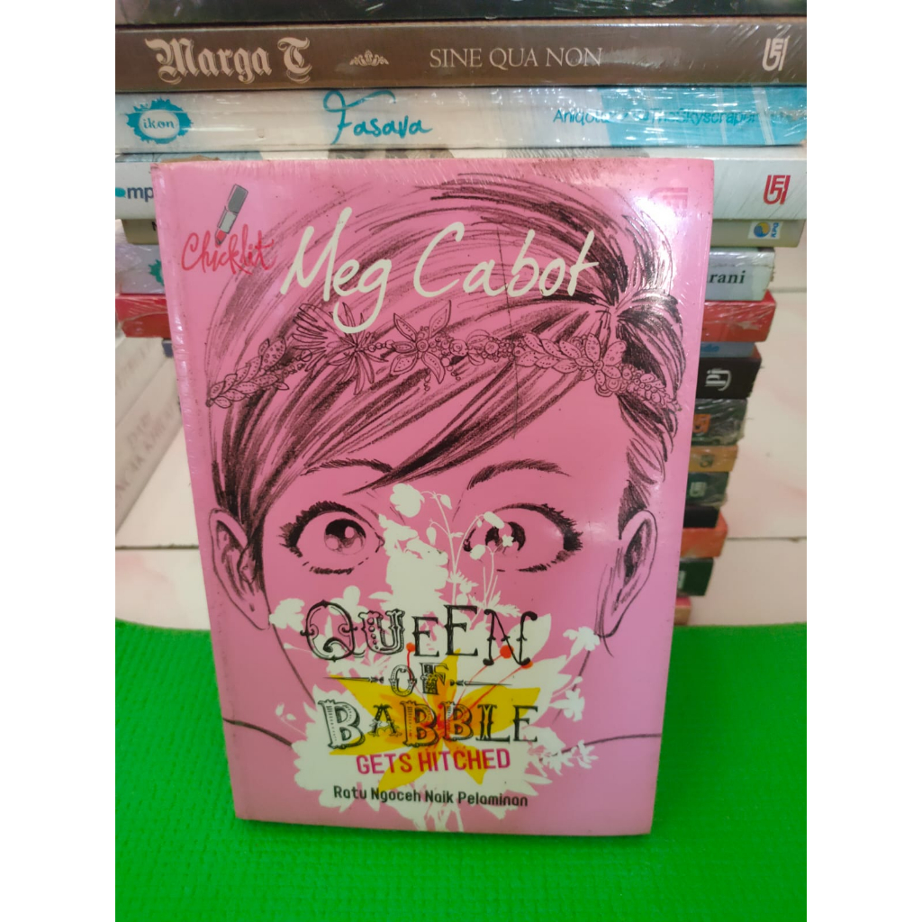 Jual BUKU NOVEL QUEEN OF BABBLE GETS HITCHED MEG CABOT Shopee Indonesia