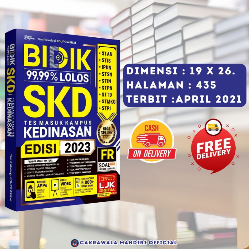 Jual Buku Bidik Skd Kedinasan Tes Masuk Kampus Shopee Indonesia