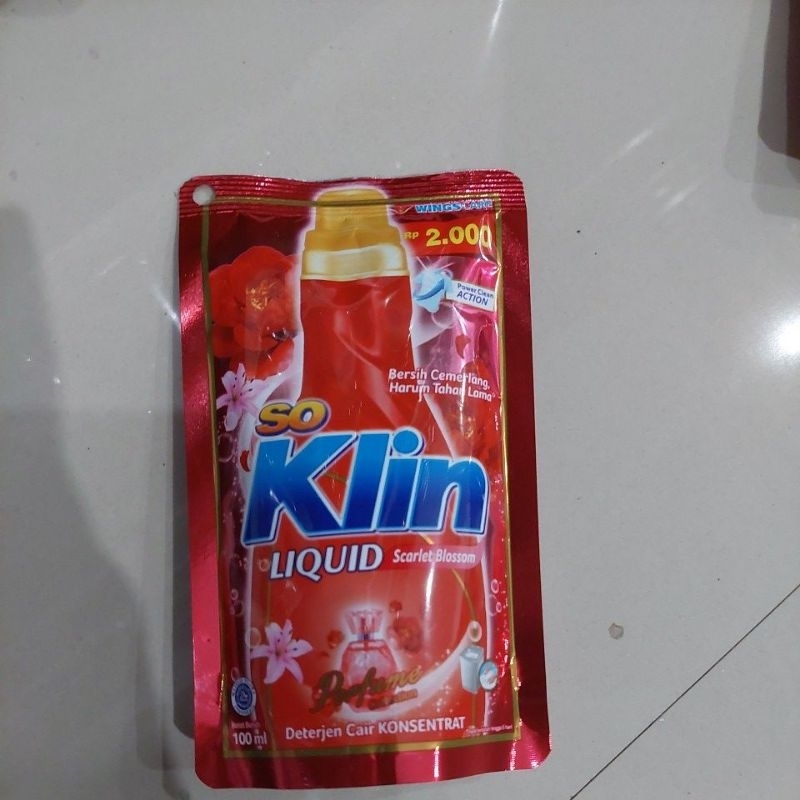 Jual So Klin Liquid Detergent Cair Ml So Klin Liquid