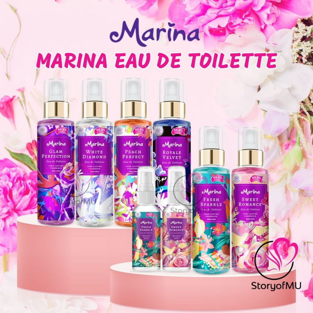 Jual Marina Eau De Toilette EDT Parfume 55ml 150 Ml Parfum Pewangi