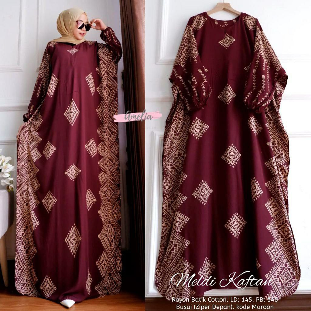 Jual GROSIR DASTER Riyana Kaftan Rayon Paula Kaftan Bara Kaftan