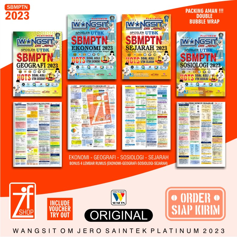 Jual Buku SOSHUM Platinum 2023 Buku Wangsit UTBK SBMPTN 2023 Shopee