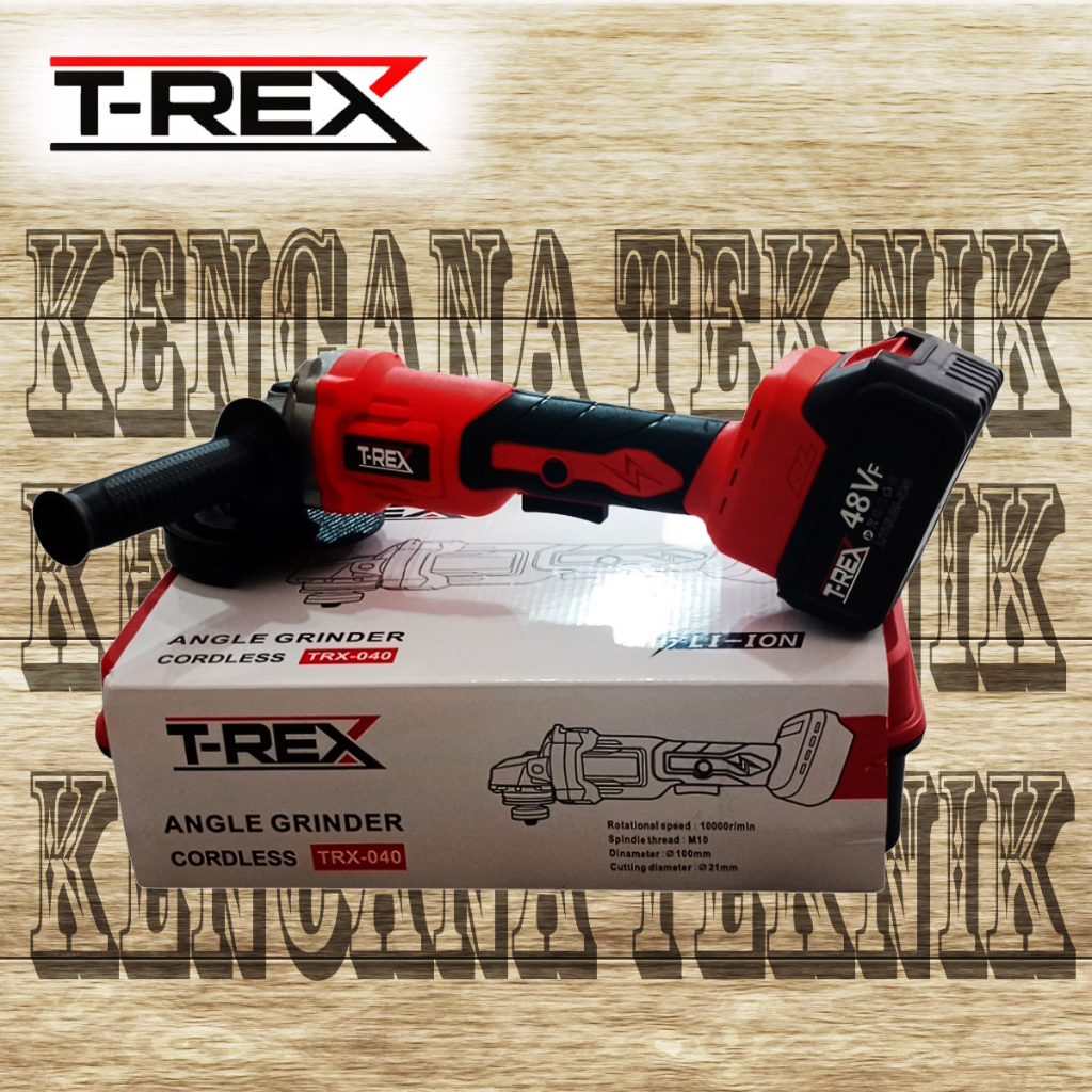 Jual Mesin Gerinda Baterai Tangan Cordless Angle Grinder T Rex V