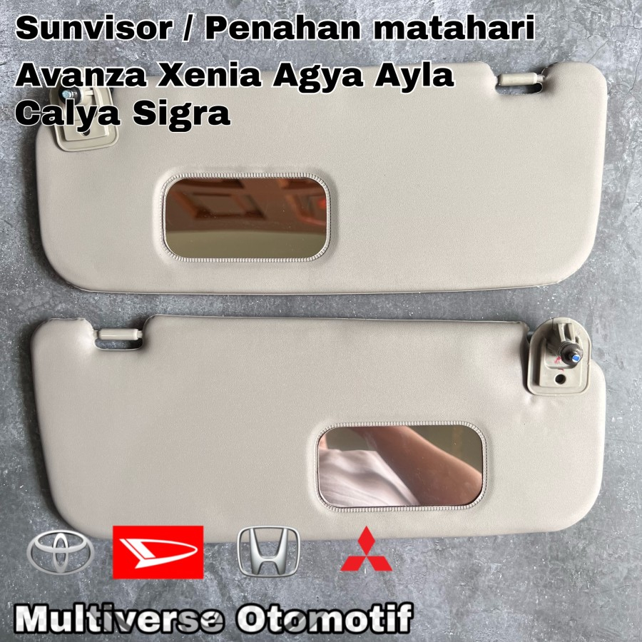 Jual Sunvisor Tahanan Matahari Avanza Xenia Agya Ayla Calya Sigra All