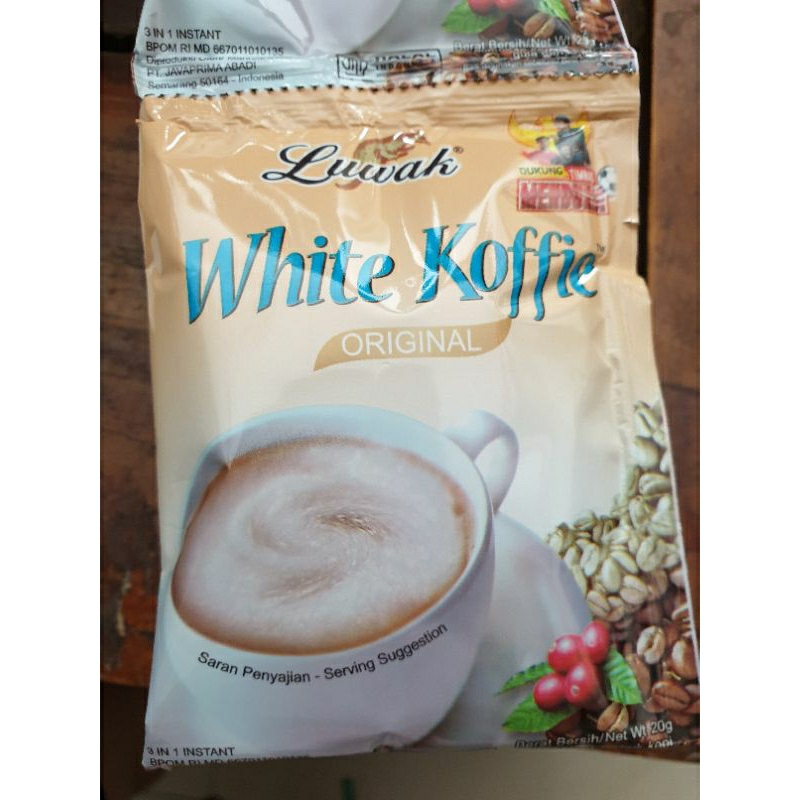 Jual Luwak White Koffie 10 Pcs Shopee Indonesia