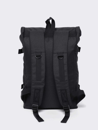 Jual Fertig Ben Black Tas Ransel Pria Wanita Backpack Rolltop