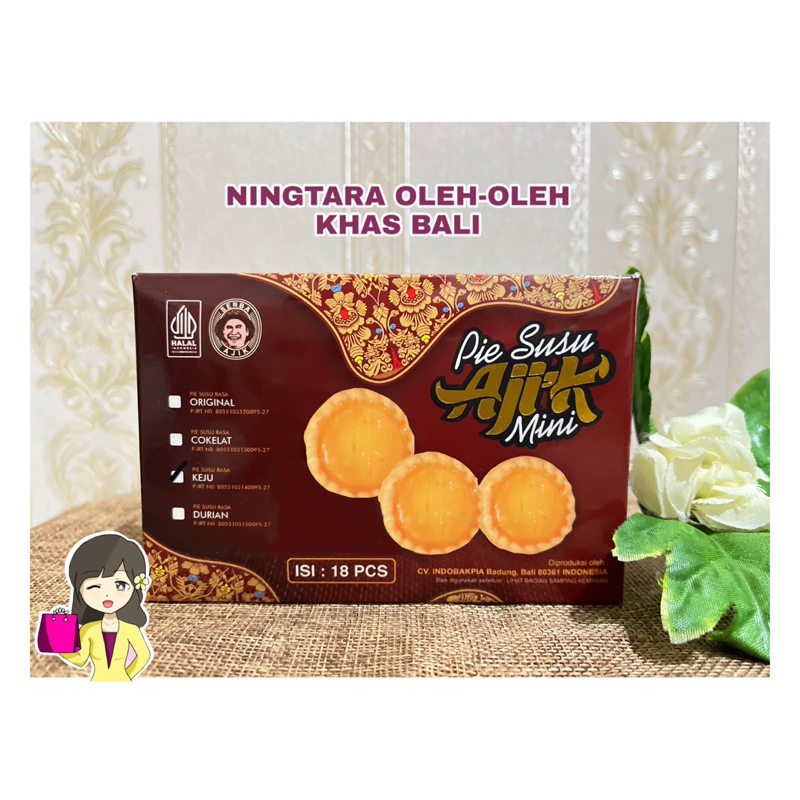 Jual Pie Susu Mini Ajik Krisna Fresh Oven Isi Pcs Bubble Wrap