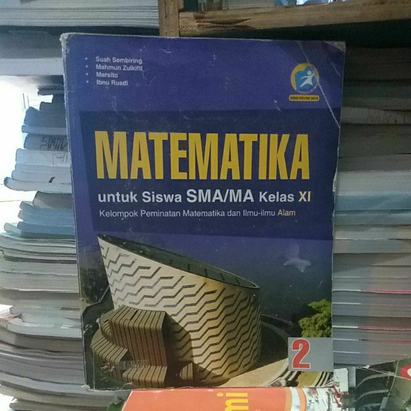 Jual Buku Bekas Matematika Kelompok Peminatan Matematika Dan Ilmu Ilmu