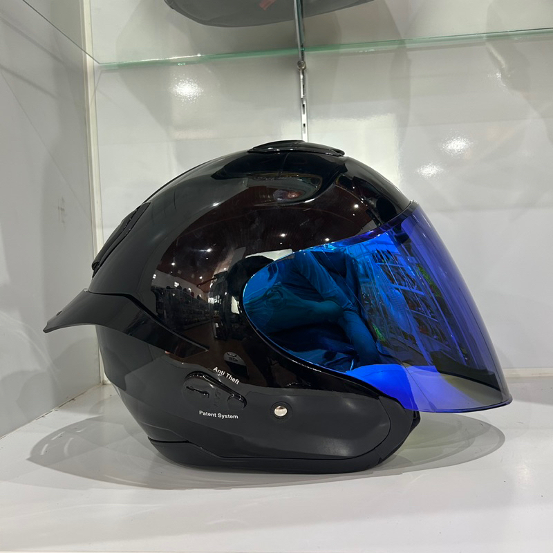 Jual Helm Kyt Kyoto R Solid Black Paket Ganteng Shopee Indonesia