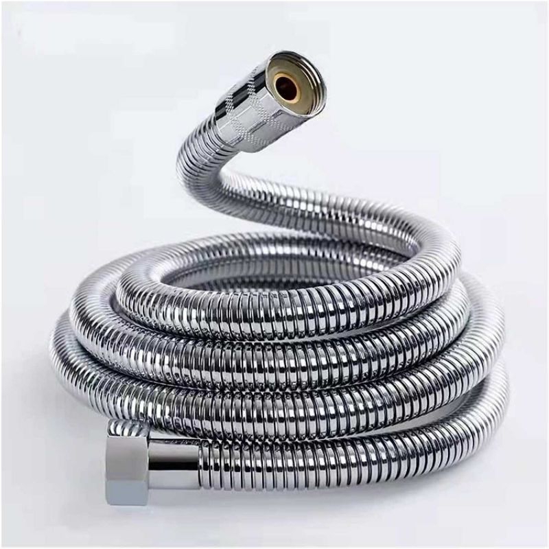 Jual Selang Shower Flexible Hose Hot Cold Stainless Steel 200cm