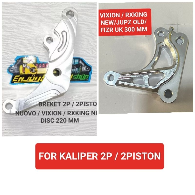 Jual Breket Bracket Kaliper 2p 2 Piston Brembo Ktc Vixion Nuovo