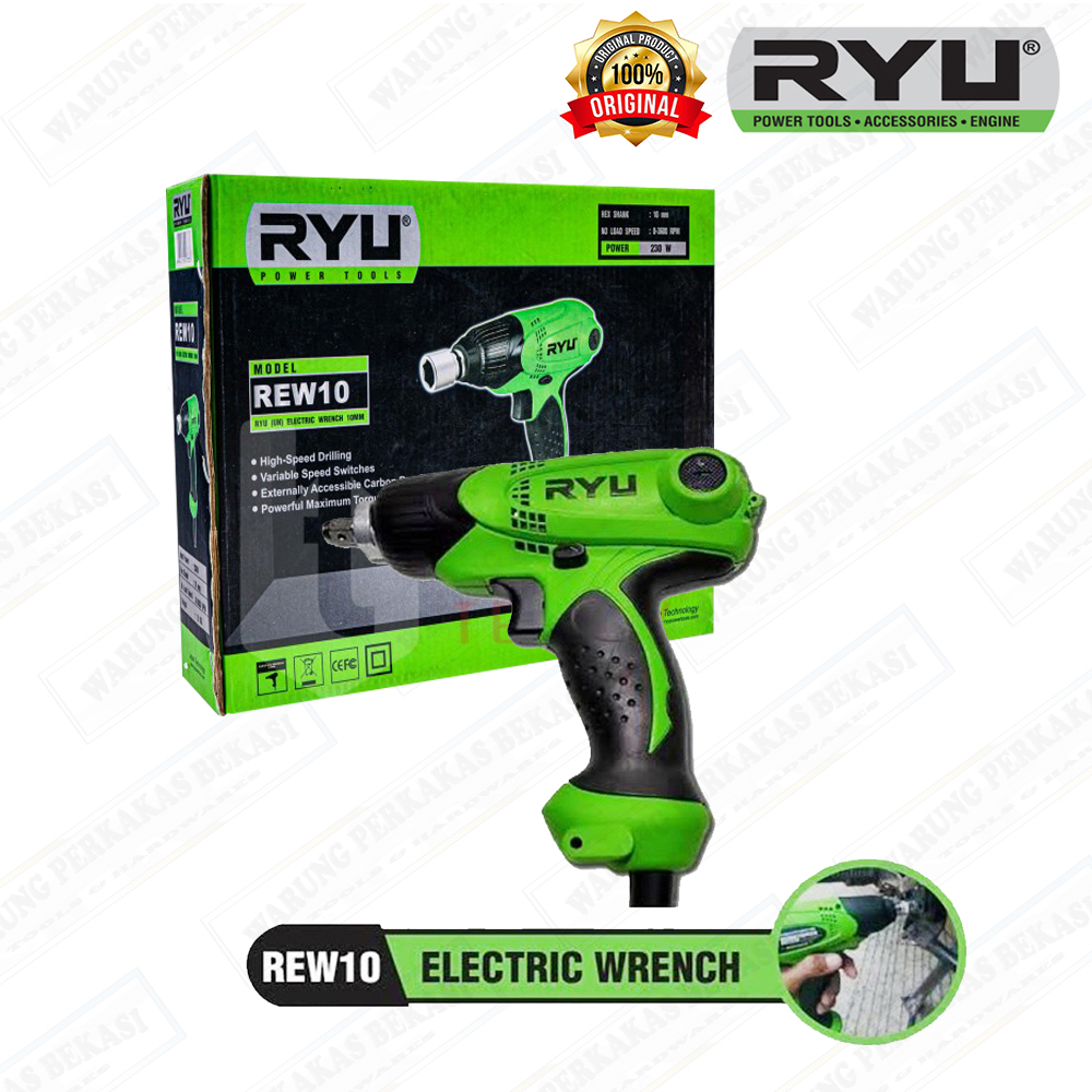 Jual Ryu Elektric Impact Wrench Listrik Rew 10 3 8 Mesin Buka Baut