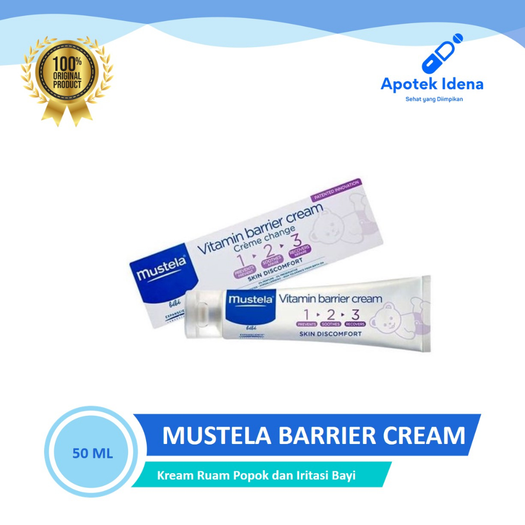 Jual Mustela Barrier Cream Ml Krim Ruam Popok Shopee Indonesia