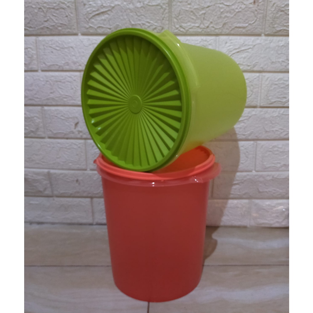 Jual Tupperware Maxi Canister Kapasitas Liter Toples Kerupuk Warna