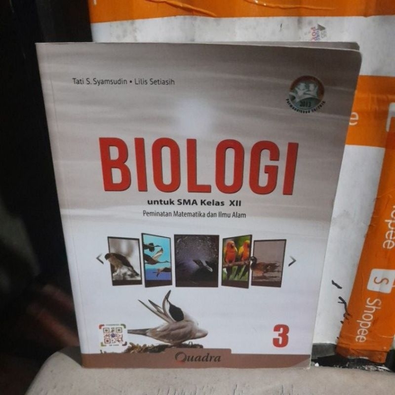 Jual BUKU BIOLOGI UNTUK SMA KELAS 12 REVISI PENERBIT Quadra Shopee