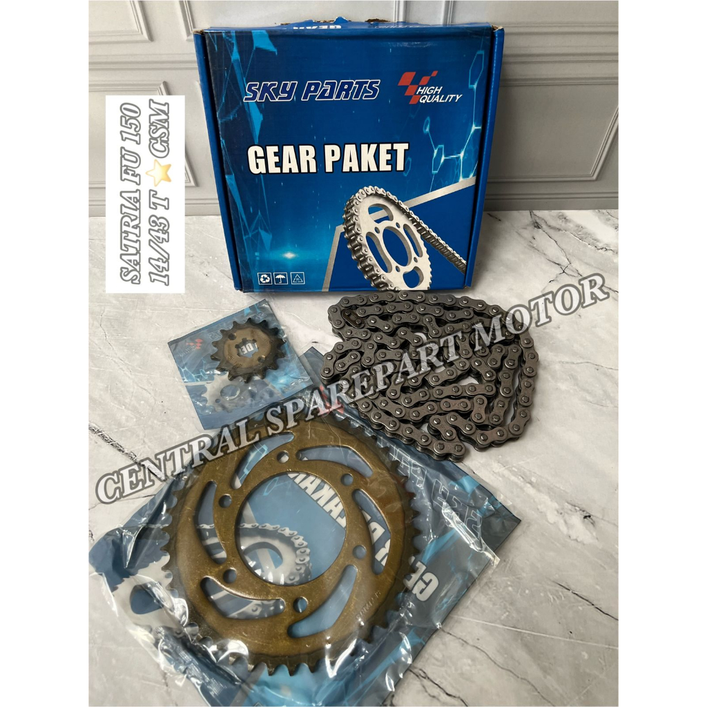 Jual Gear Gir Set Gear Gir Paket Satria Fu Facelift Satria Fu Fi