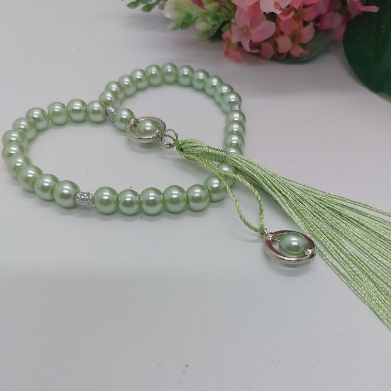 Jual Tasbih Mutiara Sintetis 33 Butir Shopee Indonesia