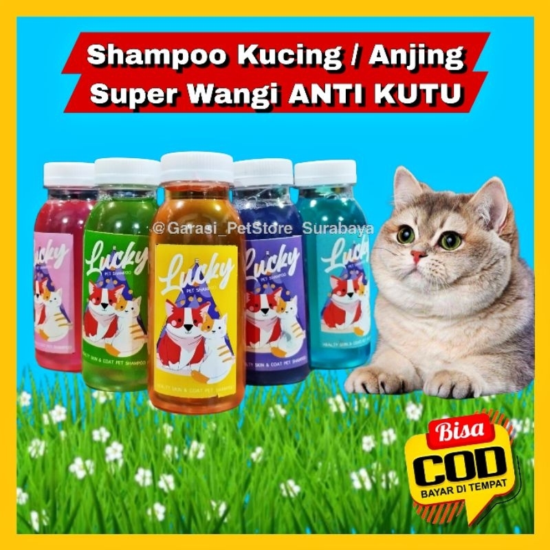 Jual GPSS Shampoo Kucing Anjing Anti Kutu Anti Jamur Anti Scabies Anti