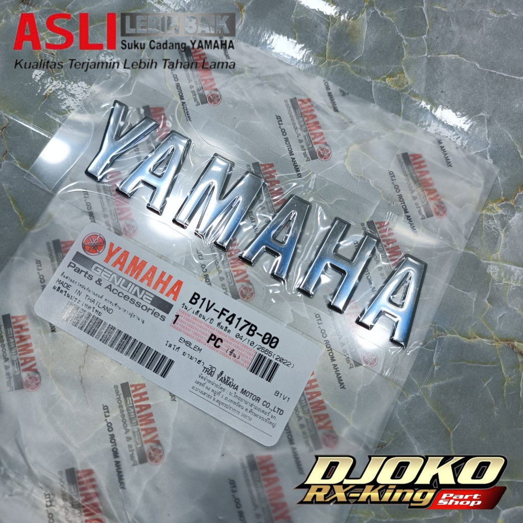 Jual Emblem Xsr Rx King Universal Pcs Original Yamaha Genuine Part